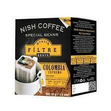 Nish Pratik Filtre Kahve Colombia Supremo 50 Gr
