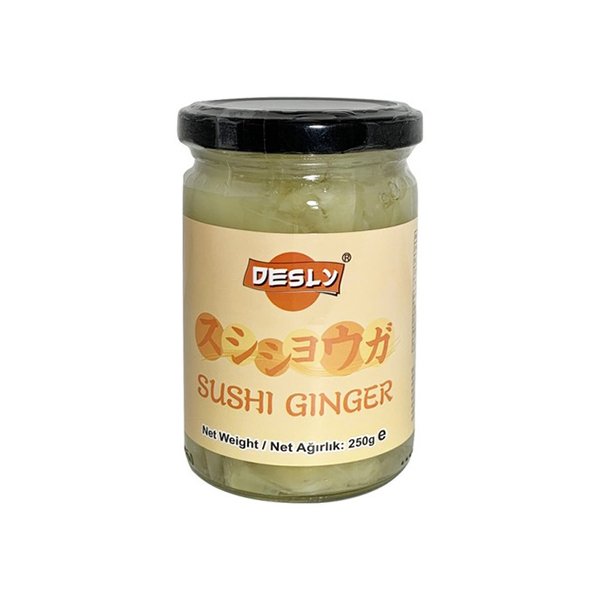 Desly Sushı Gınger (zencefıl Tursusu) 250 Gr