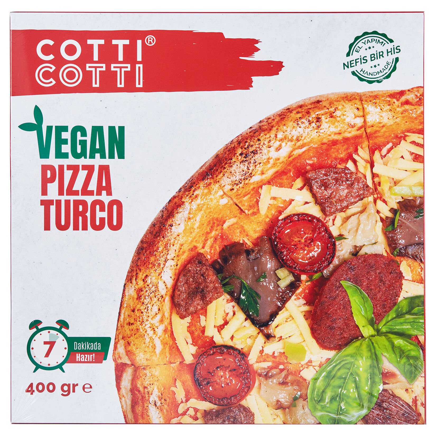 Vegan Pizza Turco, 400 gr