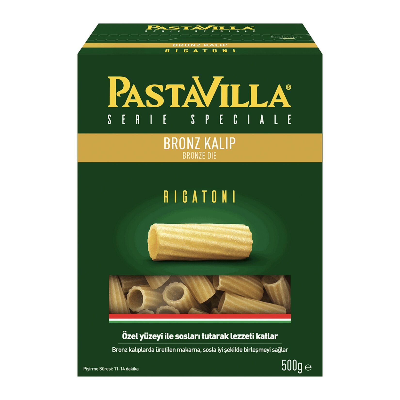 Pastavilla Makarna Bronz Rigatoni 500 Gr