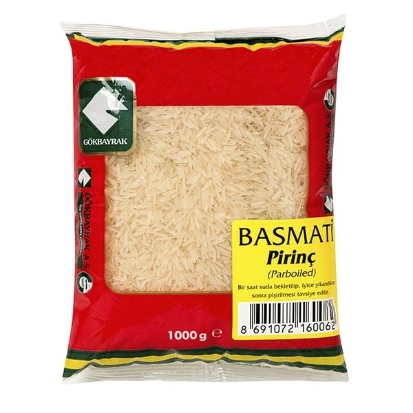 Gokbayrak Pırınç 1 Kg Basmatı