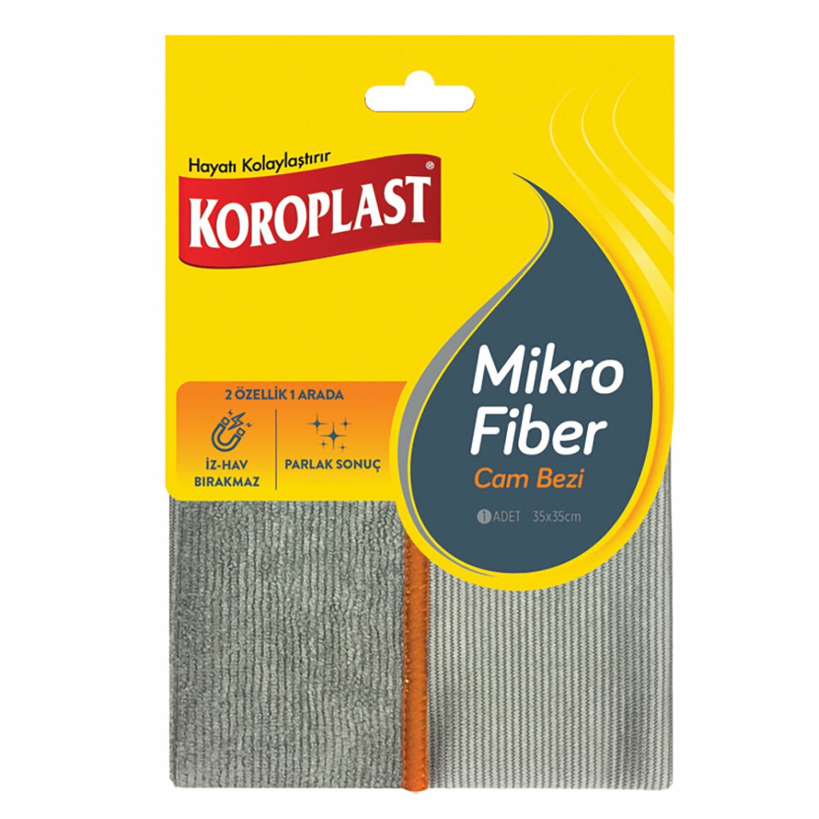 Koroplast Cam Bezi Mikrofiber