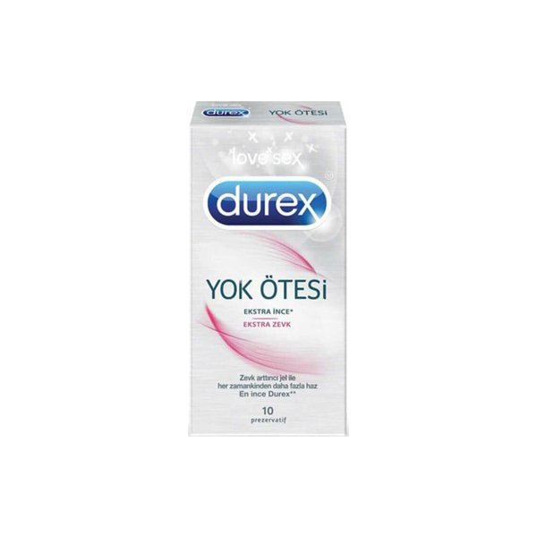 Durex 10 Prezervatıf Yok Otesı Ekstra Hıs