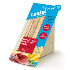 Ta!da!  Kasarlı Dana Salamlı 160 Gr Sandvıc