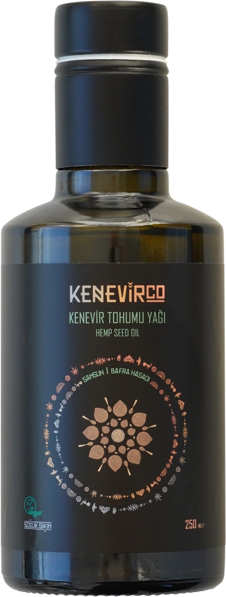 Soğuk Sıkım Kenevir Tohumu Yağı, 250 ml