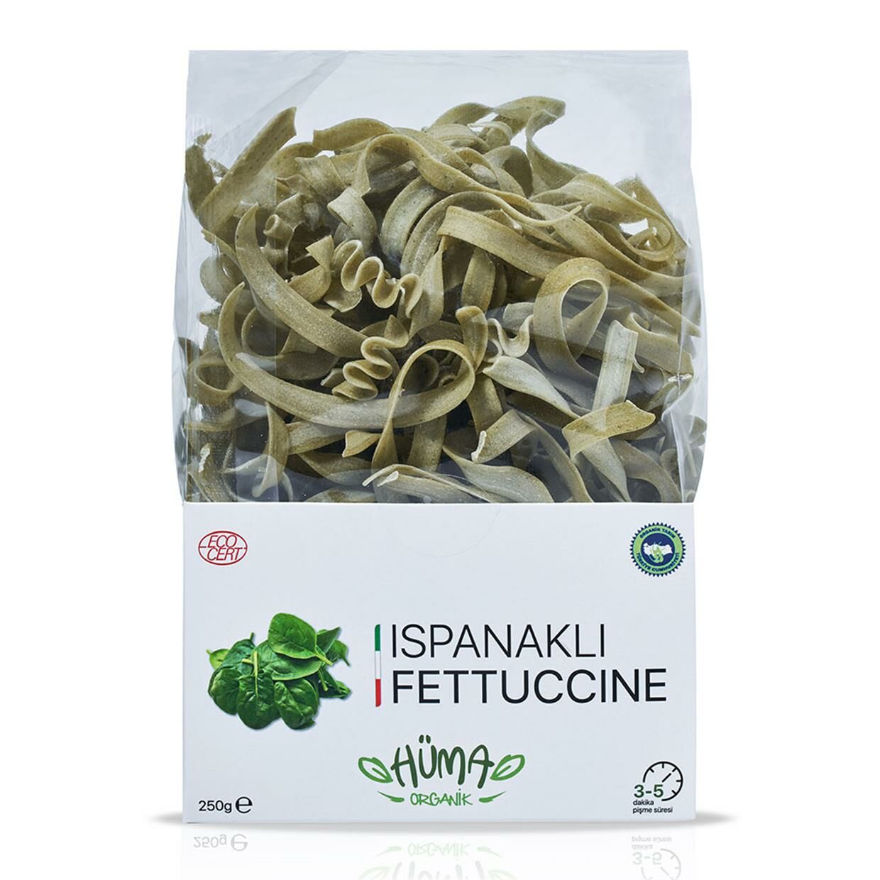 Ispanaklı Fettucine, 250 gr