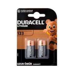 Duracell Pıl Cr123a  Lıthıum 2 Lı