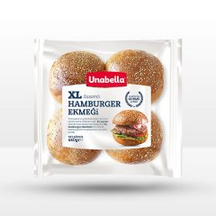 Unabella Xl Hamburger Ekmegı 110 Gr 4'lu