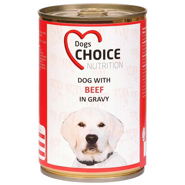 Dogs Chocıe 400 Gr Kopek Konservesı Gravy Bıfteklı