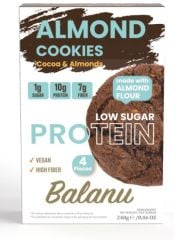 Balanu Low Sugar Protein Cocoa Badem Kurabiyesi 240 Gr