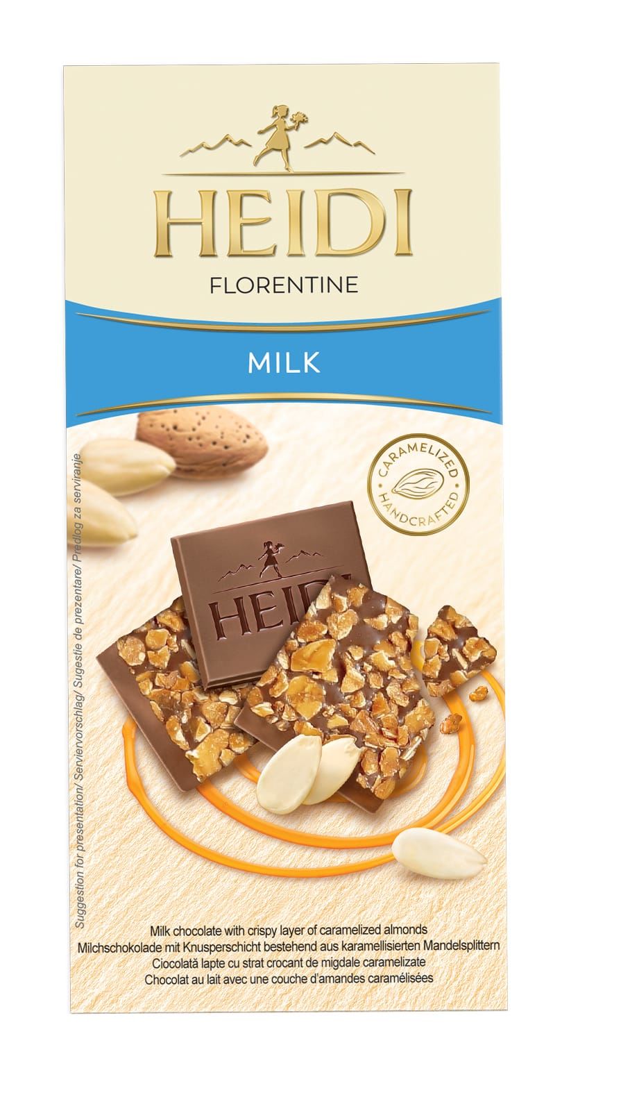 Florentine Milk Chocolate, 100 gr