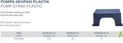 Havuz Pompa Sehpası Plastik