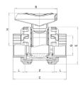 Fitvalf Pvc Küresel Su Vanası Ø 63 mm