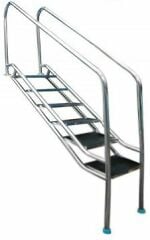 Gemaş Eğimli Hidroterapi Havuz Merdiveni 304 Kalite 970 mm - 6 Basamak