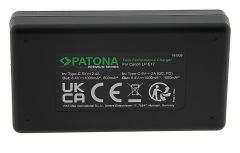 Patona 161939 Premium LP-E17 Canon İkili USB-C Şarj Cihazı + PD20W Adaptör