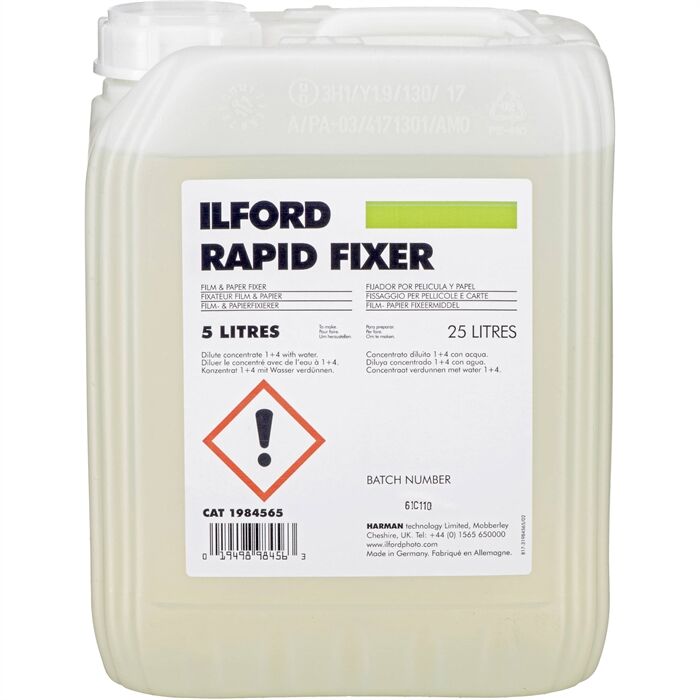 Ilford Rapid Fixer Siyah Beyaz Film/Kart Sabitleme Banyosu (5 Litre)