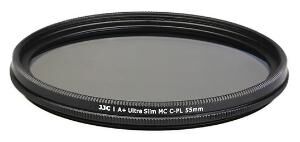 JJC 55mm CPL (Circular Polarize) A+ Ultra Slim Multi-Coated Filtre