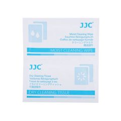 JJC CL-T5 Islak & Kuru Lens Temizleme Mendili (10'luk Paket)