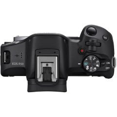 Canon EOS R50 18-45mm 55-210mm Kit (Siyah)