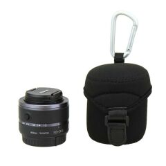 JJC JN-M Neoprene Lens Case 6.2x6.8cm