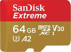 Sandisk Extreme 64GB MicroSDXC 160MB/s Hafıza Kartı (Adaptörsüz)