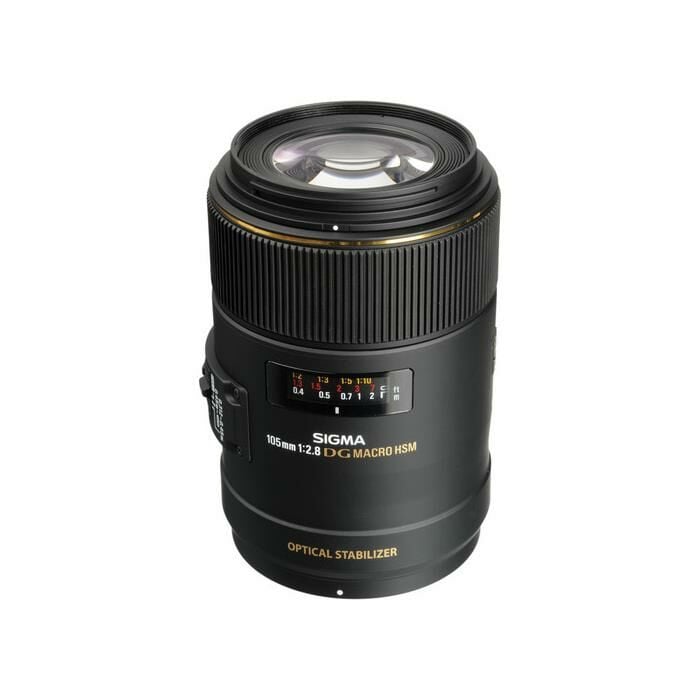 Sigma 105mm f/2.8 EX DG OS HSM Macro Lens (Nikon)