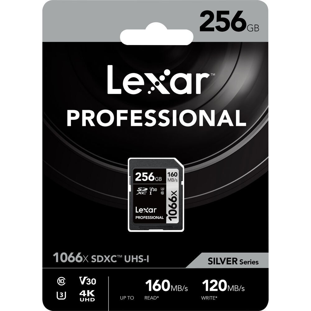 Lexar 256GB SDXC 1066x 160MB/s Hafıza Kartı