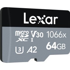 Lexar 64GB MicroSDXC 1066x 160MB/s Hafıza Kartı