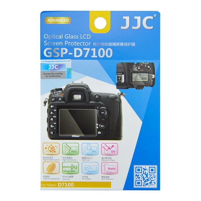 JJC GSP-D7100 LCD Ekran Koruyucu Optik Cam (Nikon D7100, D7200)