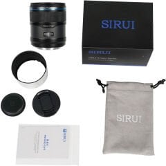 Sirui Sniper 75mm f/1.2 APS-C/S35 AF Lens (Sony E, Siyah)