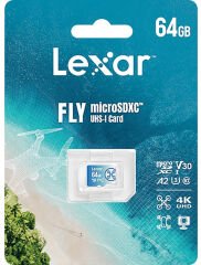 Lexar 64GB Fly MicroSDXC Hafıza Kartı