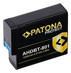 Patona 13325 Protect AHDBT-801 Gopro Hero5, Hero6, Hero7, Hero8 Batarya