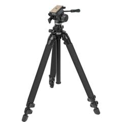 Slik 400DX + 504 Head Video Tripod