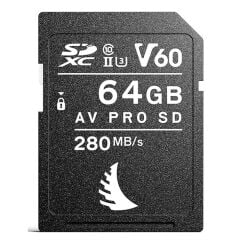 Angelbird 64GB SDXC AV Pro MK2 280MB/s UHS-II V60 U3 Hafıza Kartı