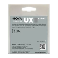 Hoya 82mm UX II CPL Filtre