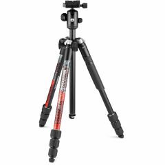 Manfrotto MKELMII4BMB-BH Element MII Siyah Tripod + Mobil Bluetooth Remote Kit