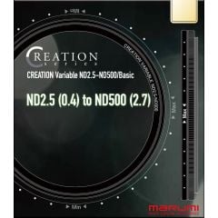 Marumi 82mm Creation Variable ND2.5-ND500/Basic Filtre