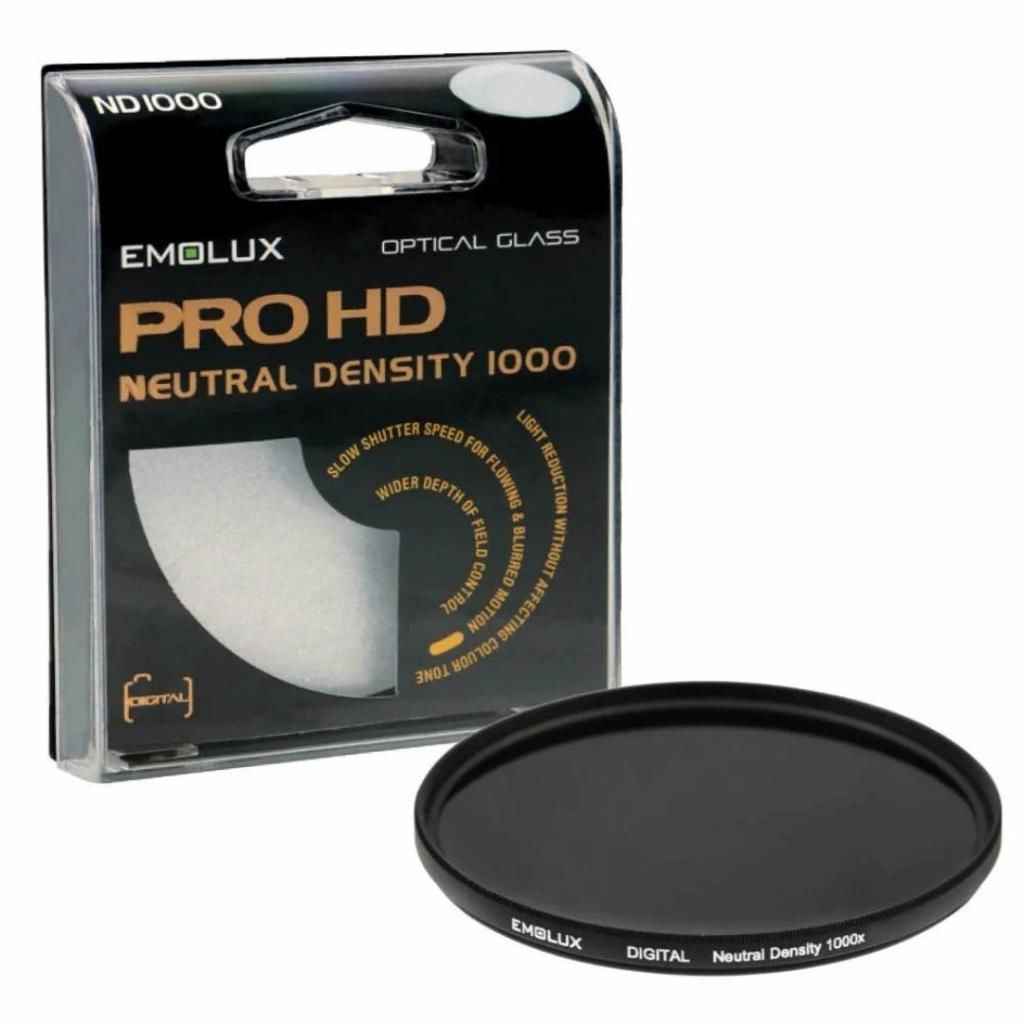 Emolux 82mm ND1000 Neutral Density Filtre (10 Stop)