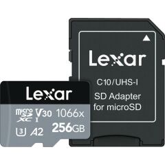 Lexar 256GB MicroSDXC 1066x 160MB/s Hafıza Kartı