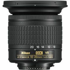 Nikon AF-P 10-20mm DX f/4.5-5.6 G VR Zoom Lens