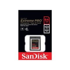 Sandisk 64GB Extreme PRO CFexpress 1500MB/s Type-B Hafıza Kartı