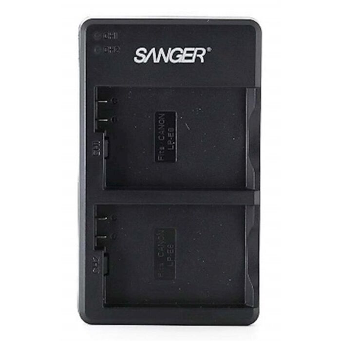 Sanger LP-E8 Canon İkili USB Şarj Cihazı (Fiş Adaptörü Hariç)