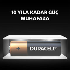 Duracell AA 4'lü Alkalin Kalem Pil (SKT: 03-2031)