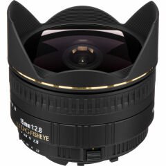 Sigma 15mm f/2.8 EX DG Diagonal Fisheye Lens (Nikon) - Sigma Hatıra Bezi Hediyeli