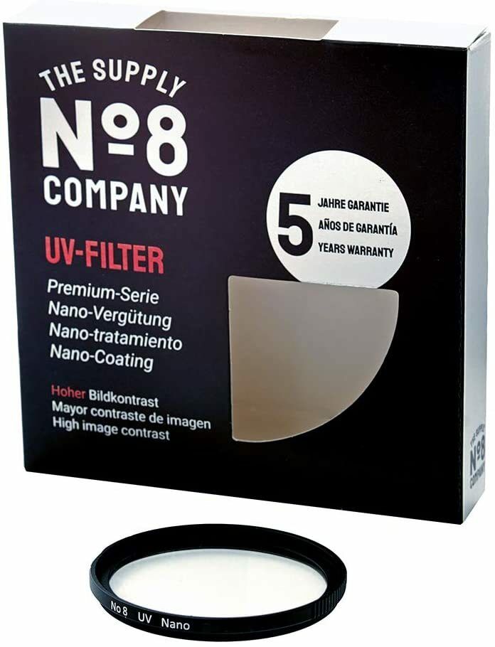 No8 Company 82mm Nano UV Filtre