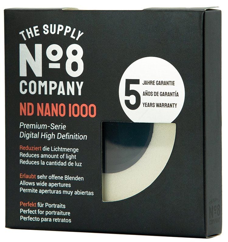 No8 Company 43mm Nano ND1000 Filtre