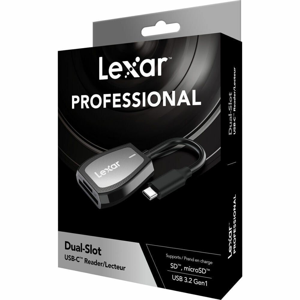 Lexar USB-C Dual-Slot Kart Okuyucu