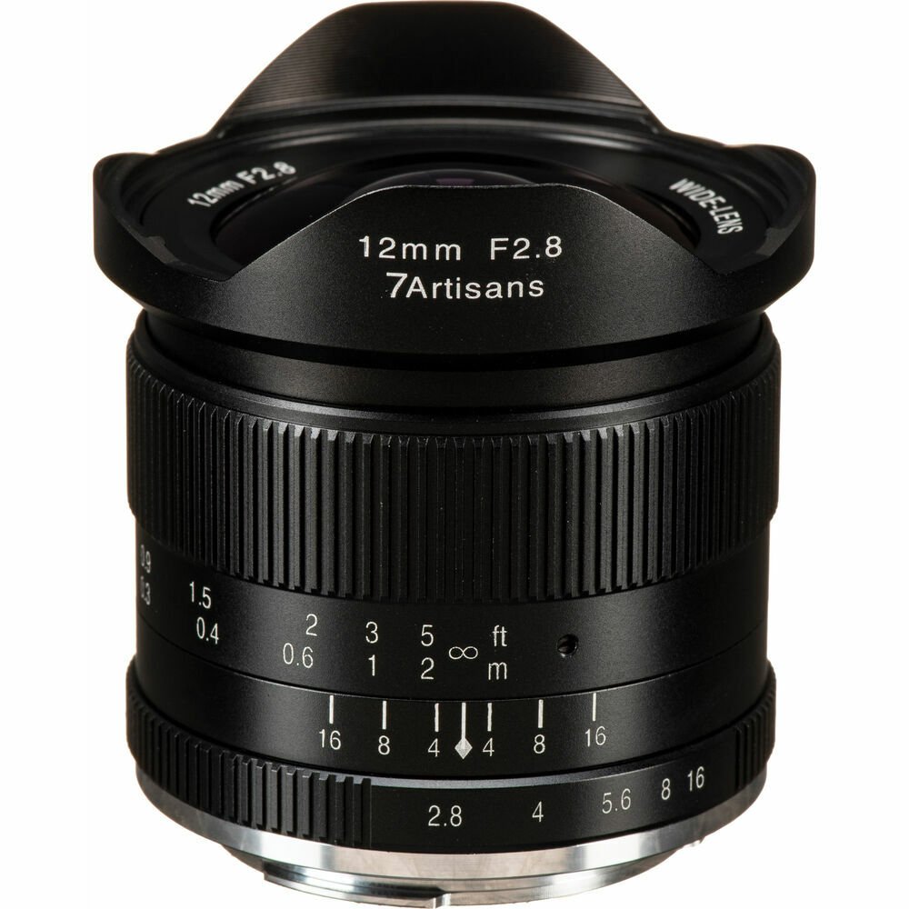 7artisans 12mm f/2.8 APS-C Manuel Focus Lens (Canon EF-M)