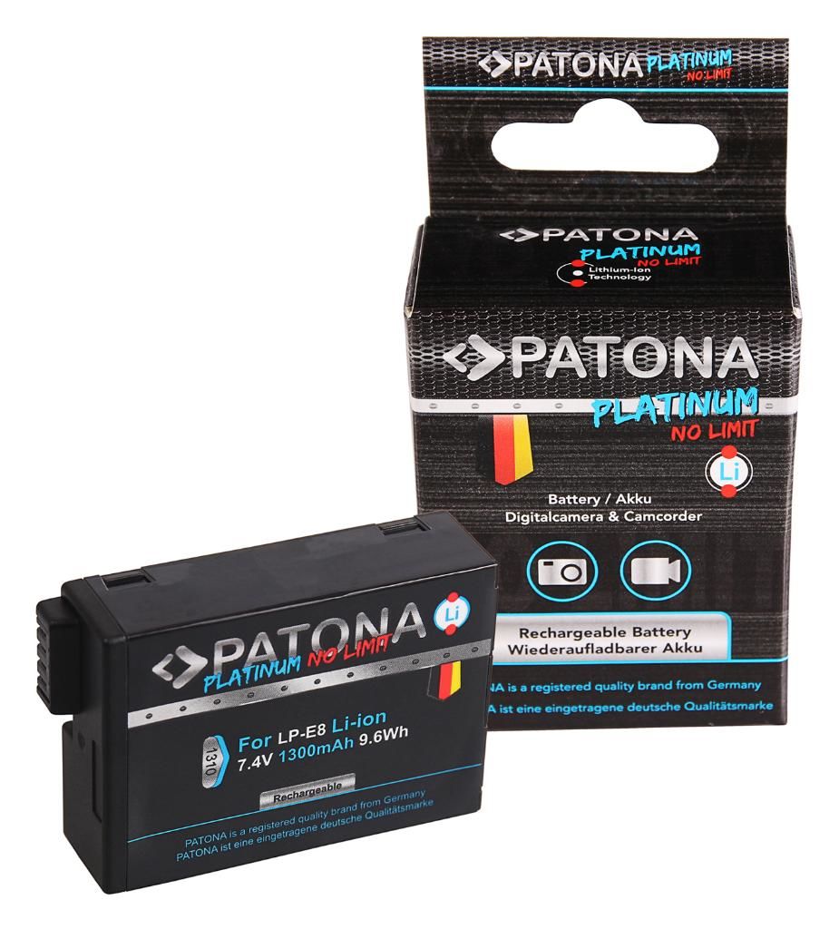 Patona 1310 Platinum LP-E8 Canon Batarya