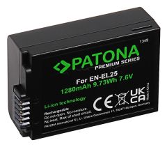Patona 1349 Premium EN-EL25 Nikon Batarya